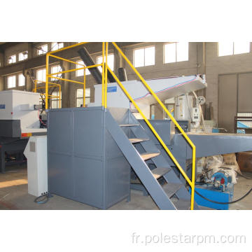 Machine de recyclage en plastique en plastique en plastique